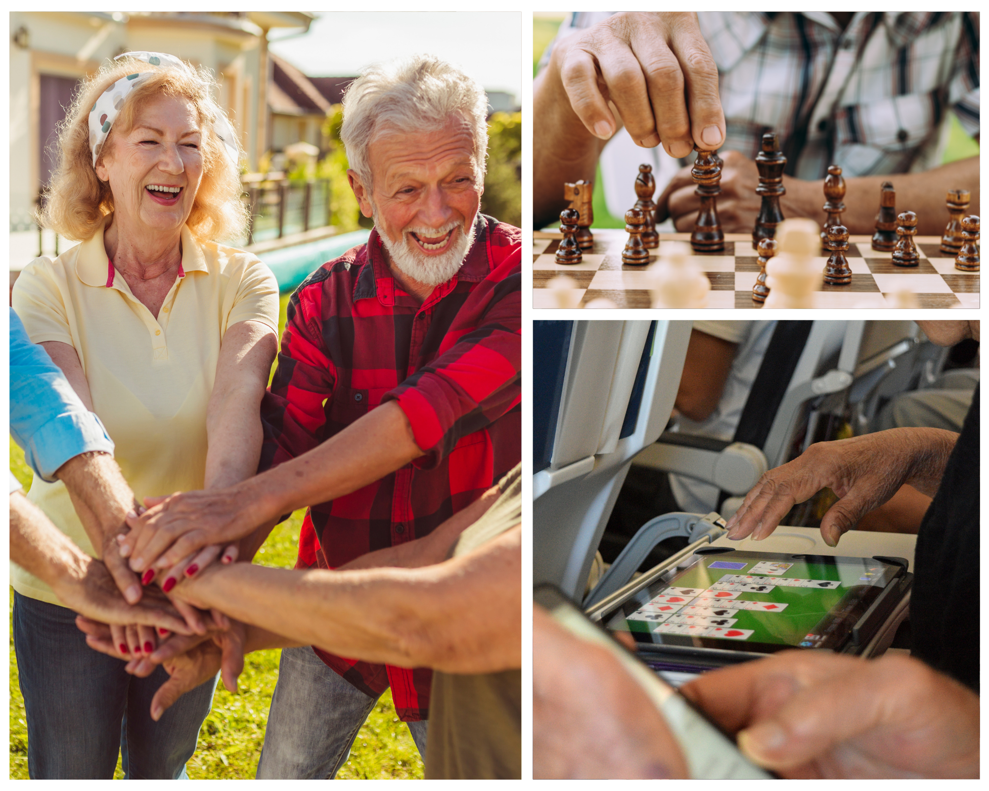Caregivers can help seniors with brain games & activities