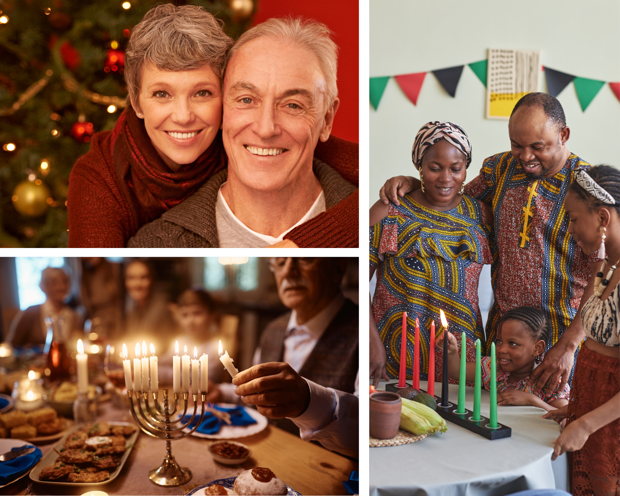 Observing December’s Main Holidays with Seniors