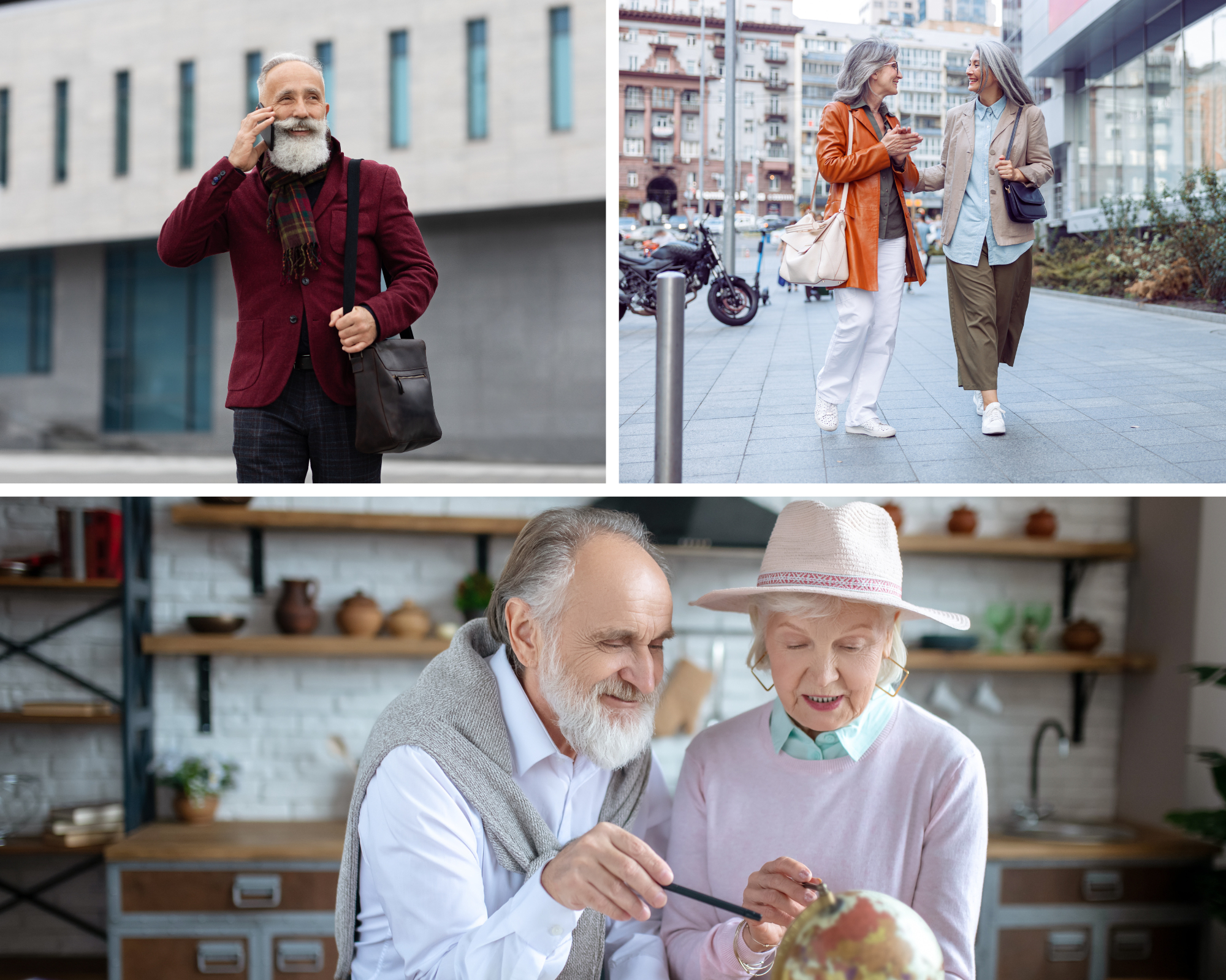 Seniors can be fashionable and dress their age