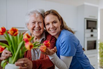 Acting as a caregiver for the elderly is an important role