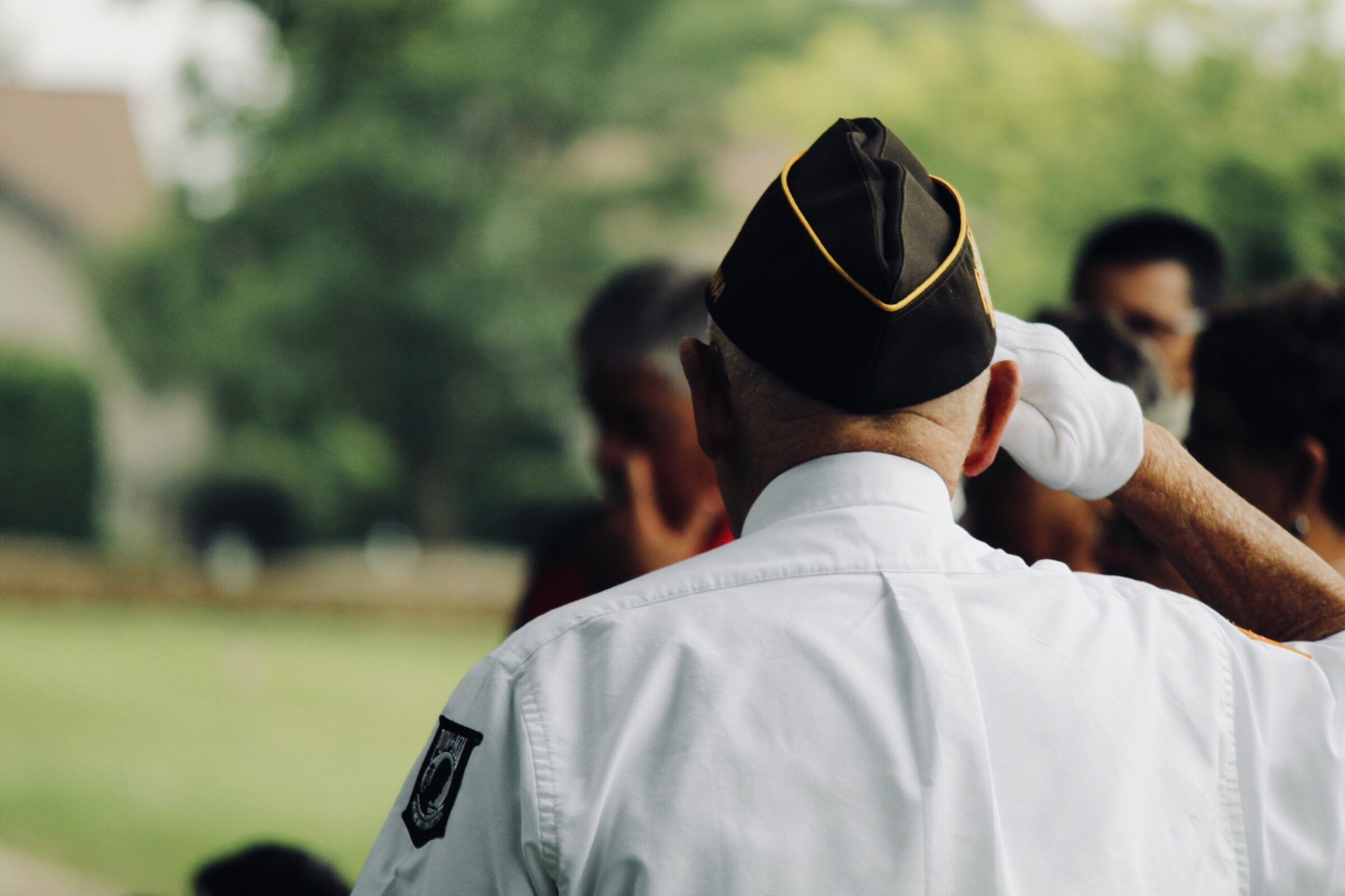 partake in a moment of silence this memorial day with your elderly loved one